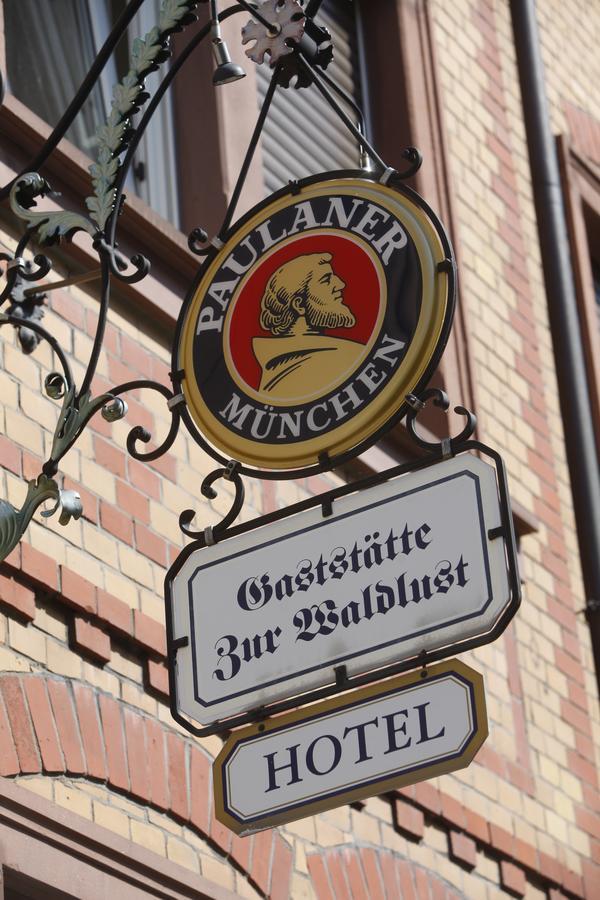 Zur Waldlust Hotel Frankfurt am Main Buitenkant foto
